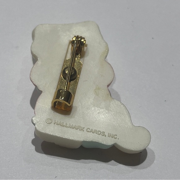 Vintage Hallmark kitty valentines pin brooch - Picture 2 of 3